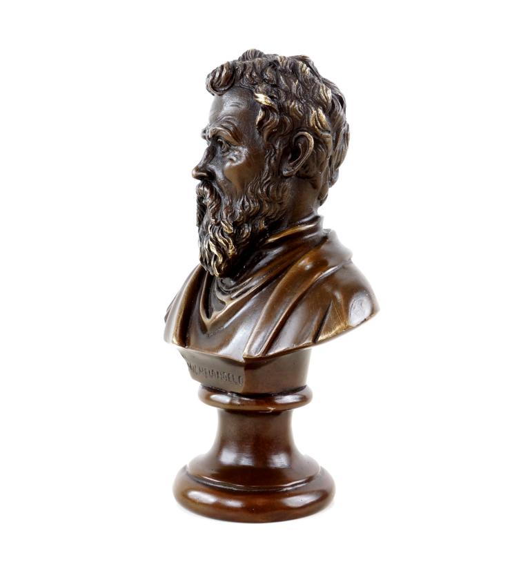 David Bust By Michelangelo Large