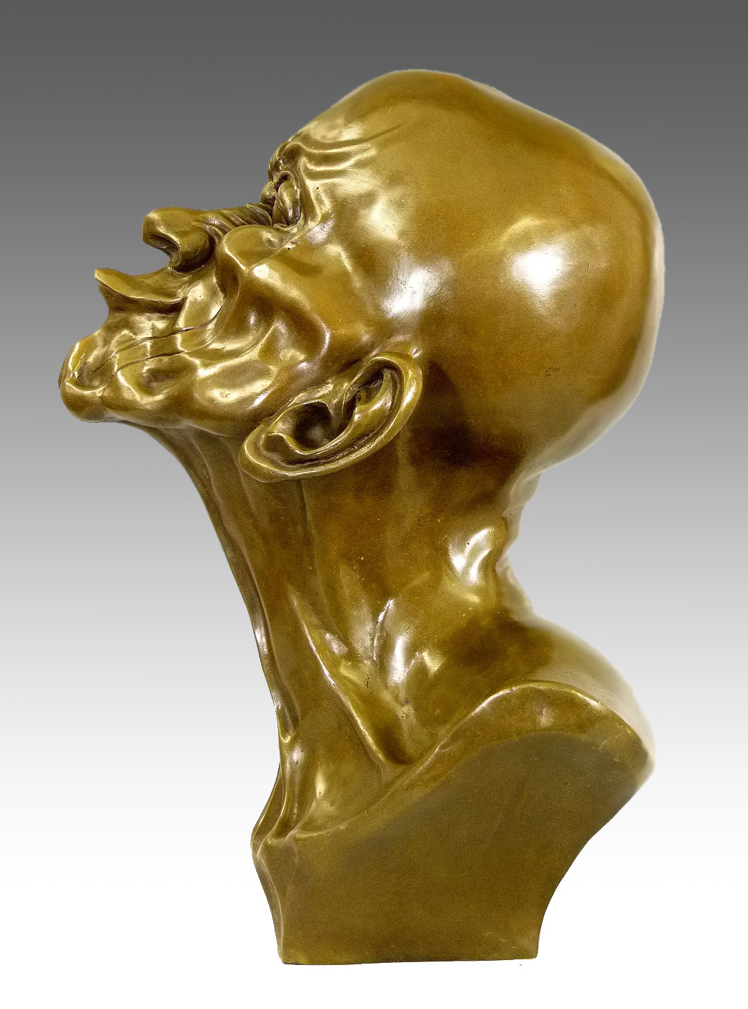 Modern Art Bronze- Character Head, after Franz Xaver ...