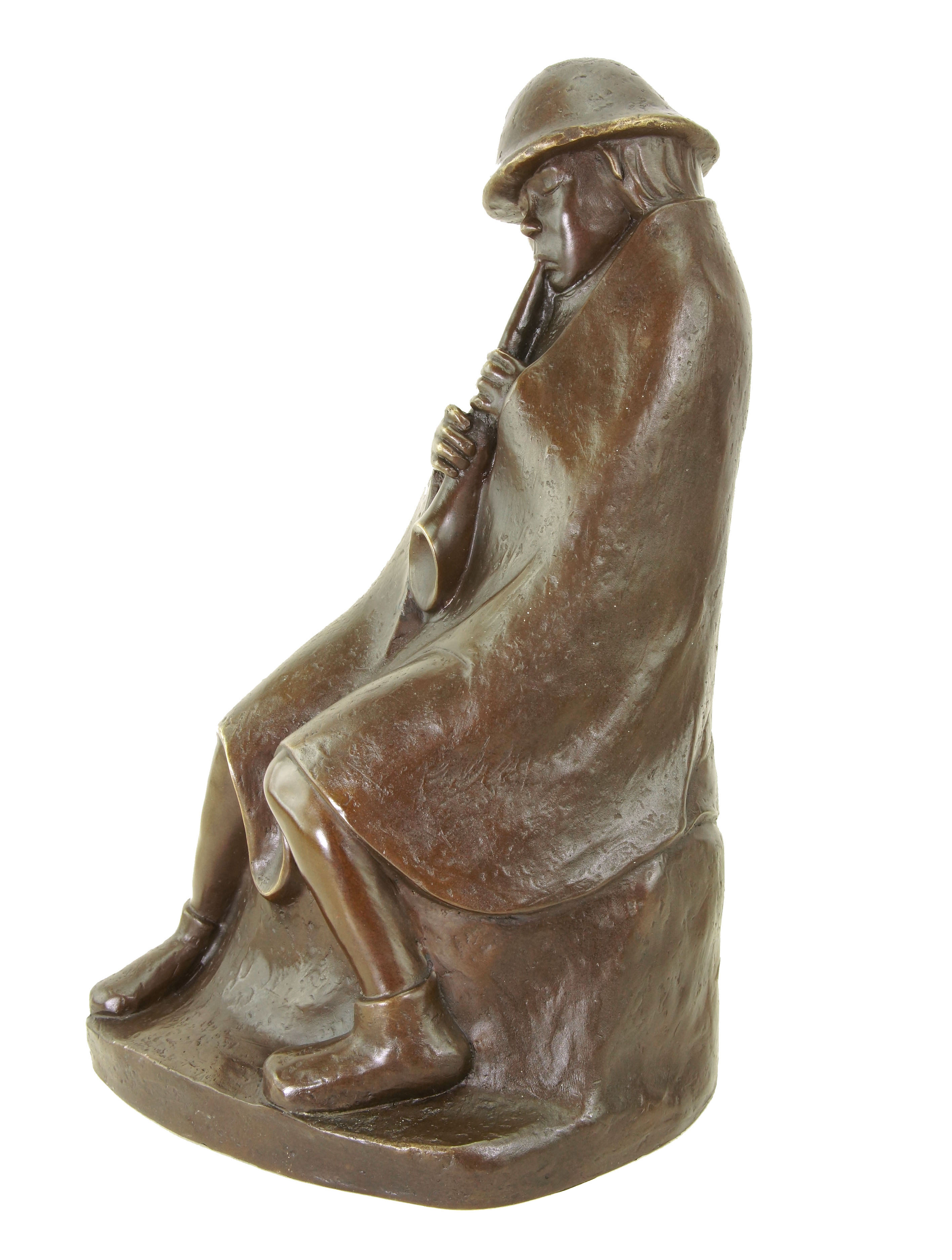- Ernst Barlach Kunst & Ambiente Modern Bronze Sculpture 1928 The Singing Man