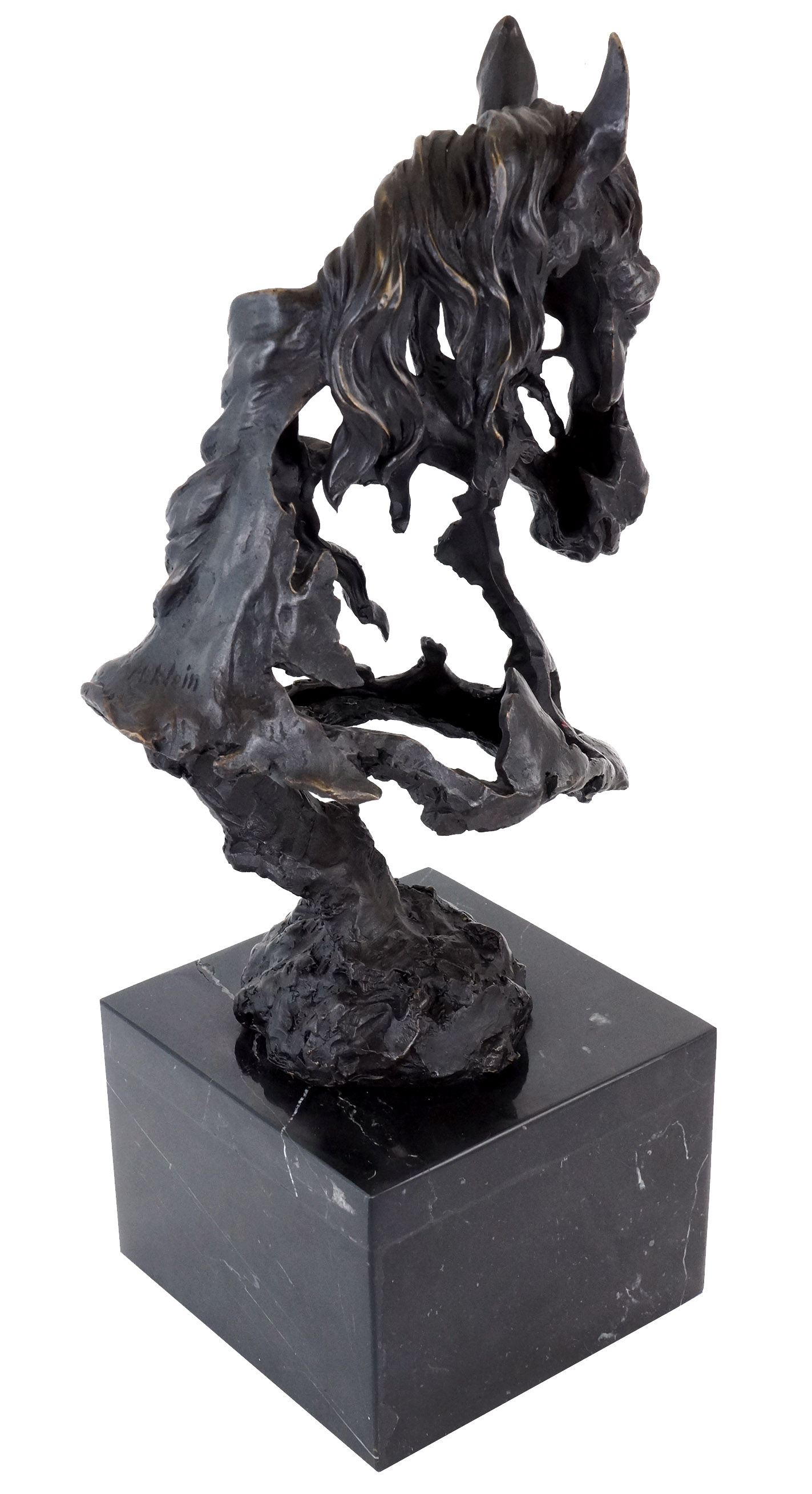 Contemporary Art Bronze Sculpture Apocalyptic Horse M